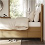 TONSTAD, Каркас кровати с ящиком для хранения, дубовый шпон 704.891.34