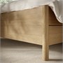 TONSTAD, Каркас кровати с ящиком для хранения, дубовый шпон 704.891.34
