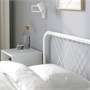 NESTTUN, Каркас кровати, белый/Лурой 691.580.26