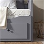 HEMNES, кушетка с 3 ящиками/2 матрасами, серый/фирма Åfjäll 195.214.96