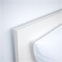 MALM, Каркас кровати, высокий, с 4 ящиками для хранения, белый/Лонсет 091.998.93