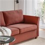EKHOLMA, Диван-кровать 2-местный, Киланда коричнево-красный 295.985.60