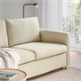 SALTSJÖBADEN, Диван-кровать 2-местный, Фридтуна светло-бежевый 796.027.05