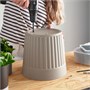 FRÄKENVÄXT, горшок для растений, для дома/сада/темно-серо-бежевый 806.106.10