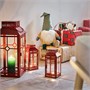 VINTERFINT, фонарь для свечи столба, вход/выход, красный 906.338.47
