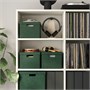 GJÄTTA, ящик для хранения с крышкой, бархат темно-зеленый 005.996.78