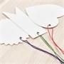 FÖNSTERFIKUS, этикетка на шнурке, набор из 9 шт., белая 705.823.87