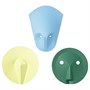 IKEA PS 2026, настенное украшение, набор из 3 шт., зеленый, светло-синий/желтый 606.227.94