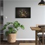 PJÄTTERYD, картина, цветы-на фоне черной стены 705.789.03