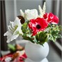 VINTERFINT, искусственный букет, для дома и улицы, красный/белый 306.095.67