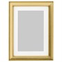 SILVERHÖJDEN, рамка, золотой цвет 003.703.98