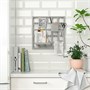 SNICKRA, Набор досок для хранения из 8 предметов, серо-зеленый 905.182.44