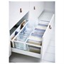 IKEA 365+, пищевой контейнер с крышкой, прямоугольный/пластик 792.690.81