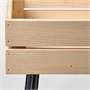 VANILJSTÅNG, Подставка для растений, сосна/черный 204.263.42