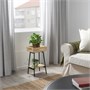 VANILJSTÅNG, Подставка для растений, сосна/черный 204.263.42