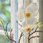 SMYCKA, искусственный цветок, для дома и улицы, магнолия белая 906.133.40
