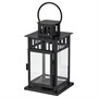 BORRBY, фонарь для чайной свечи, для дома и улицы, черный 306.088.55