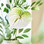 SMYCKA, искусственный цветок, растение фламинго для дома и улицы/белый 106.060.89