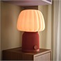KULGLASS, Лампа динамика Bluetooth, красно-коричневый/розовый 206.052.87