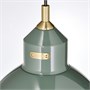 RÖDFLIK, подвесной светильник, серо-зеленый 105.827.57
