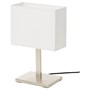 TOMELILLA, настольная лампа, никелированный/белый 104.639.95