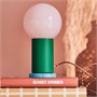 IKEA PS 2026, Переносная светодиодная лампа, на батарейках, с регулируемой яркостью/зеленый, светло-розовый 106.085.64