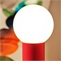 IKEA PS 2026, Переносная светодиодная лампа, на батарейках, с регулируемой яркостью/красный, светло-синий 206.085.49