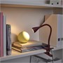 NÄVLINGE, Светодиодный прожектор с зажимом, темно-красный 506.402.51