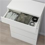 KULLEN, комод с 5 ящиками, белый 903.557.32