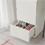 STORKLINTA, комод с 5 ящиками, белый 305.611.22