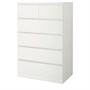 MALM, комод с 6 ящиками, белый 403.546.45