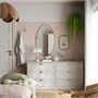 FÅGELFJÄLLET, комод с 6 ящиками, кремовый 506.145.58