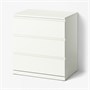 STORKLINTA, комод с 3 ящиками, белый 505.611.16
