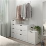 NORDLI, комод с 8 ящиками, белый 192.954.03