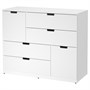 NORDLI, комод с 6 ящиками, белый 492.766.34