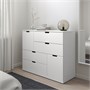 NORDLI, комод с 6 ящиками, белый 492.766.34