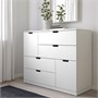 NORDLI, комод с 6 ящиками, белый 492.766.34