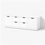 NORDLI, комод с 6 ящиками, белый 292.766.30