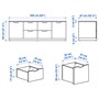 NORDLI, комод с 6 ящиками, белый 292.766.30