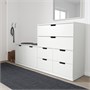 NORDLI, комод с 8 ящиками, белый 592.766.24