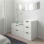NORDLI, комод с 5 ящиками, белый 292.480.34