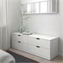 NORDLI, комод с 4 ящиками, белый 392.084.24