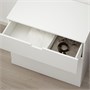 NORDLI, комод с 3 ящиками, белый 592.084.23