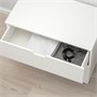 NORDLI, комод с 2 ящиками, белый 792.084.22