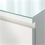 MALM, стеклянная столешница, белая 804.299.79
