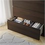 STORKLINTA, комод с 6 ящиками, темно-коричневый/под дуб 905.612.42