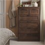 SONGESAND, комод с 6 ящиками, коричневый 703.667.79