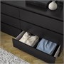 MALM, комод с 6 ящиками, черно-коричневый 903.546.24