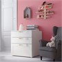 SMÅSTAD / PLATSA, комод с 3 ящиками, белый белый/с рамкой 093.875.87