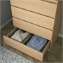 MALM, комод с 4 ящиками, дубовый шпон, беленый 903.546.62